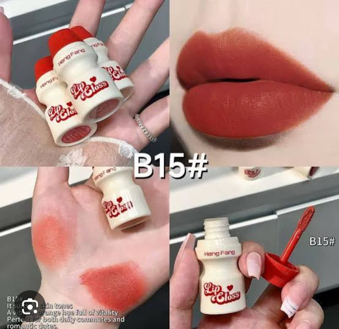 Heng Fang    VELVET MATTE   AIR  MISTY  FOG  LIP MUD  3 Beautiful  shades